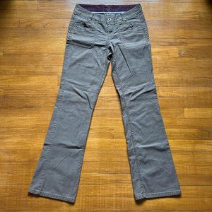 Low rise brown pants